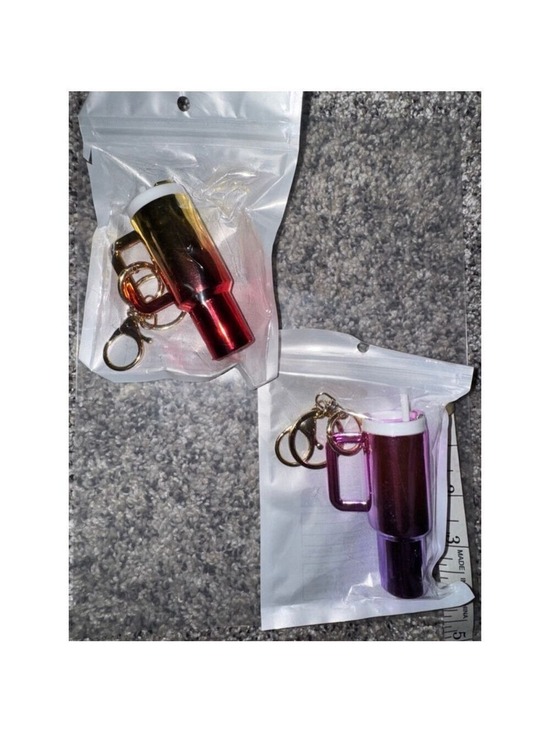 Unbranded Accessories - Women's Unbranded Purple Magenta Tumbler Keychain One Size